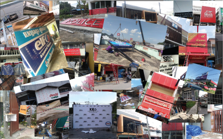 ผลงานป้ายกล่องไฟหน้าร้าน โดยร้านทำป้ายหาดใหญ่ หจก.แอทไซน์บอร์ด